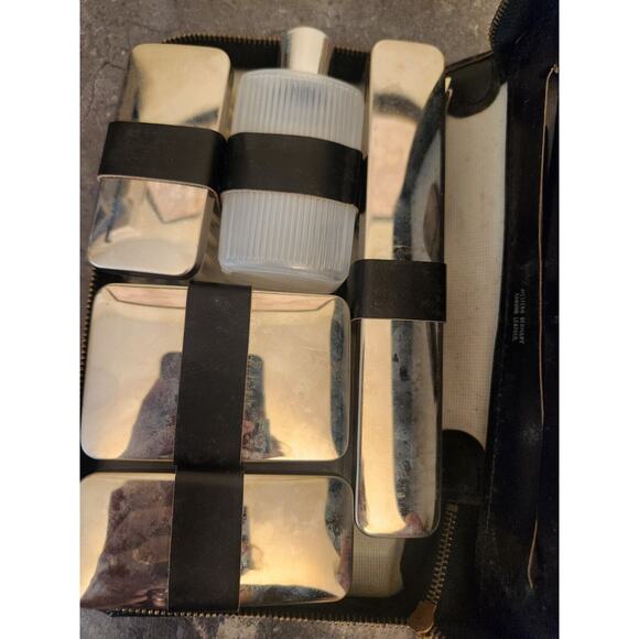 Men's Grooming Kit Western Germany Black Leather‎ Vintage - Picture 7 of 8